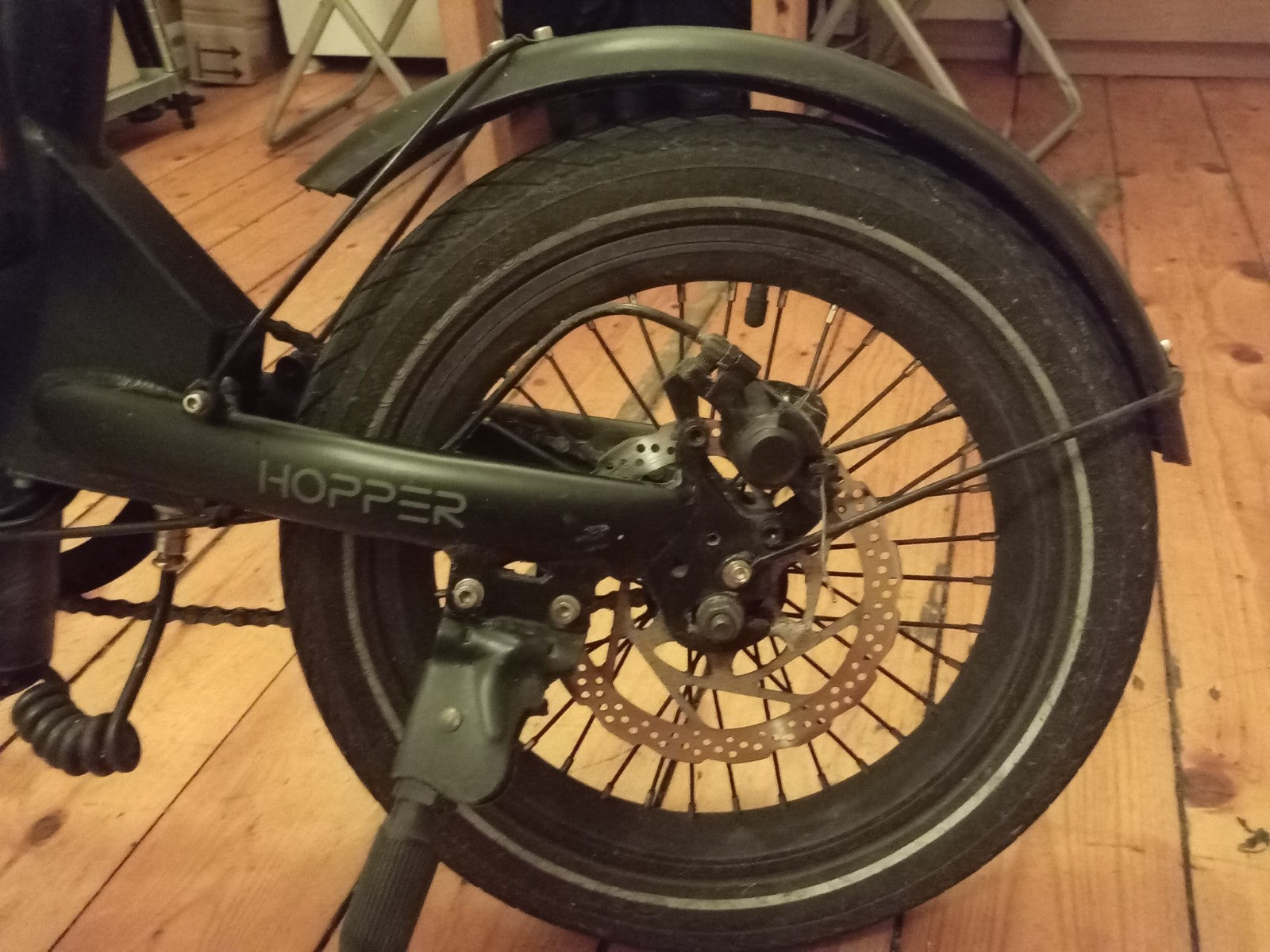 Perry Ehopper 16 Inch Wheel Electric Folding Foldable Commuter Bike Bicycle