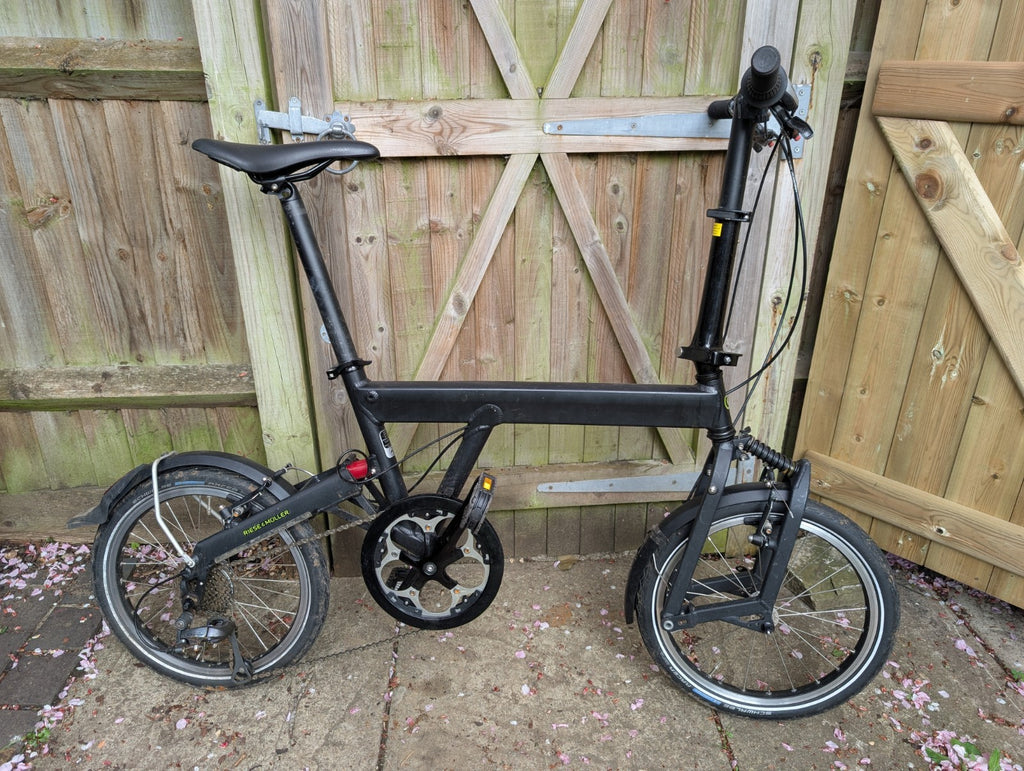 Riese and Muller Birdy Full Suspension Folding Bike Black One Size Low Mileage