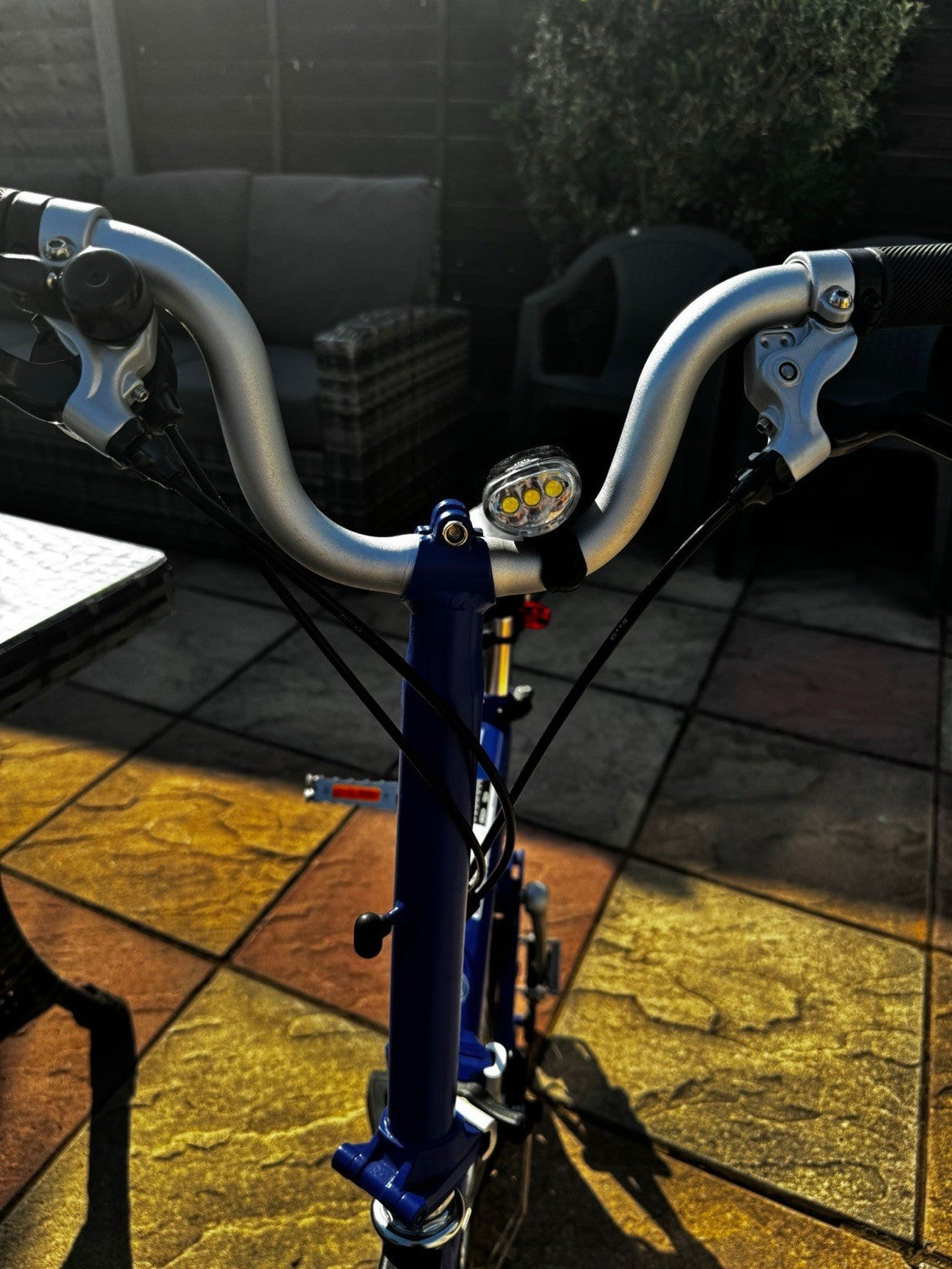 Brompton C-Line Piccadilly Blue (with accessories included)