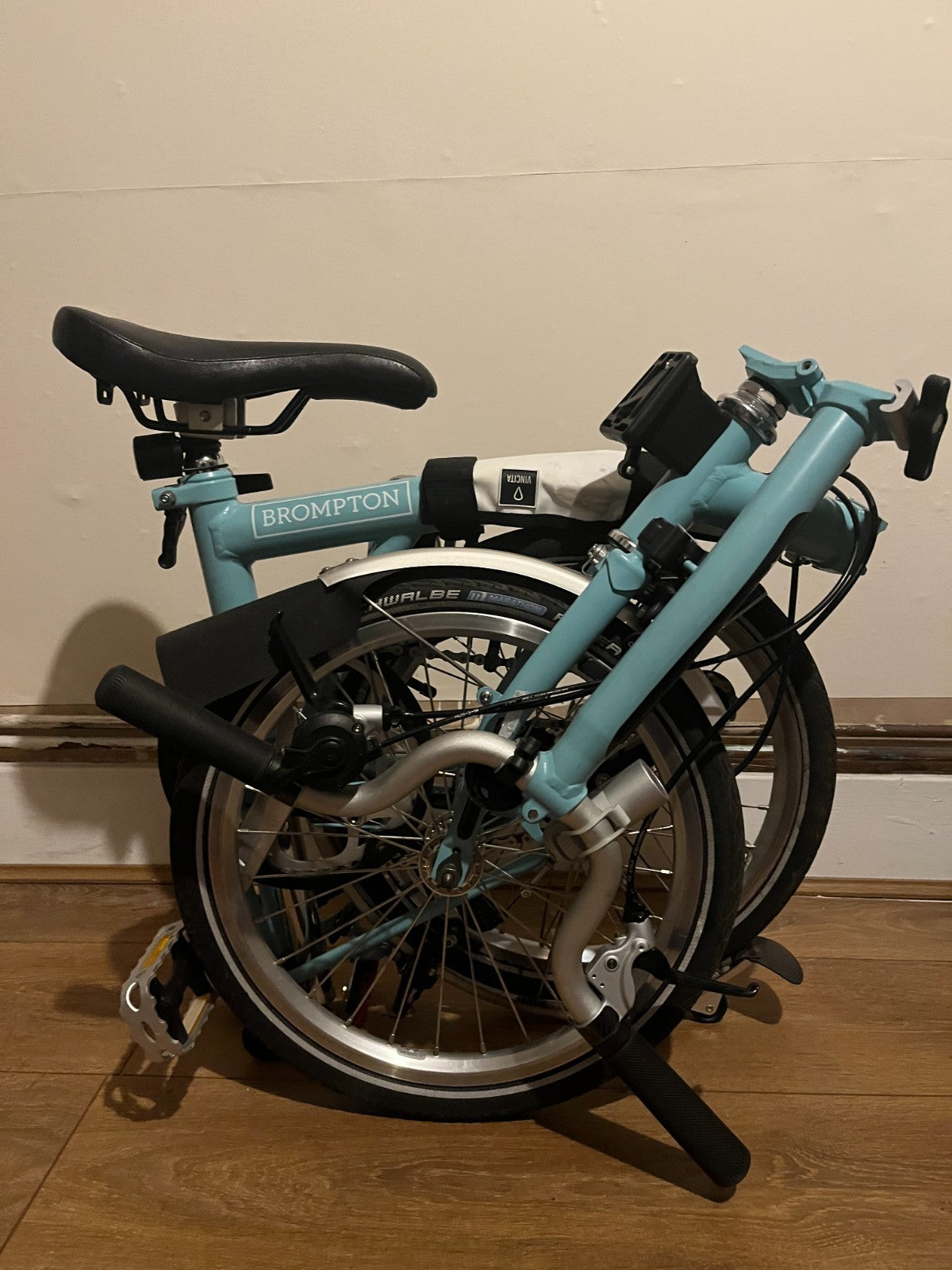 Brompton M3L (C-Line) Turkish Green folding bike