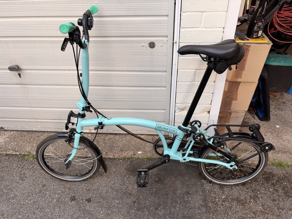 Brompton C Line 12 Speed Black Edition Folding Bike - Good Condition