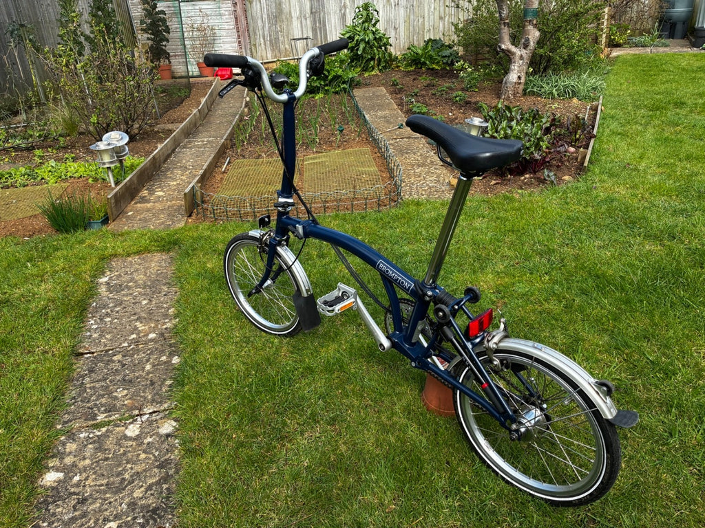 Brompton 6 speed folding bike