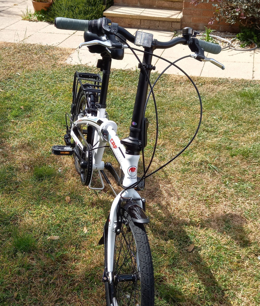Cross CRF500 20 inch White Size Unisex Folding Bike