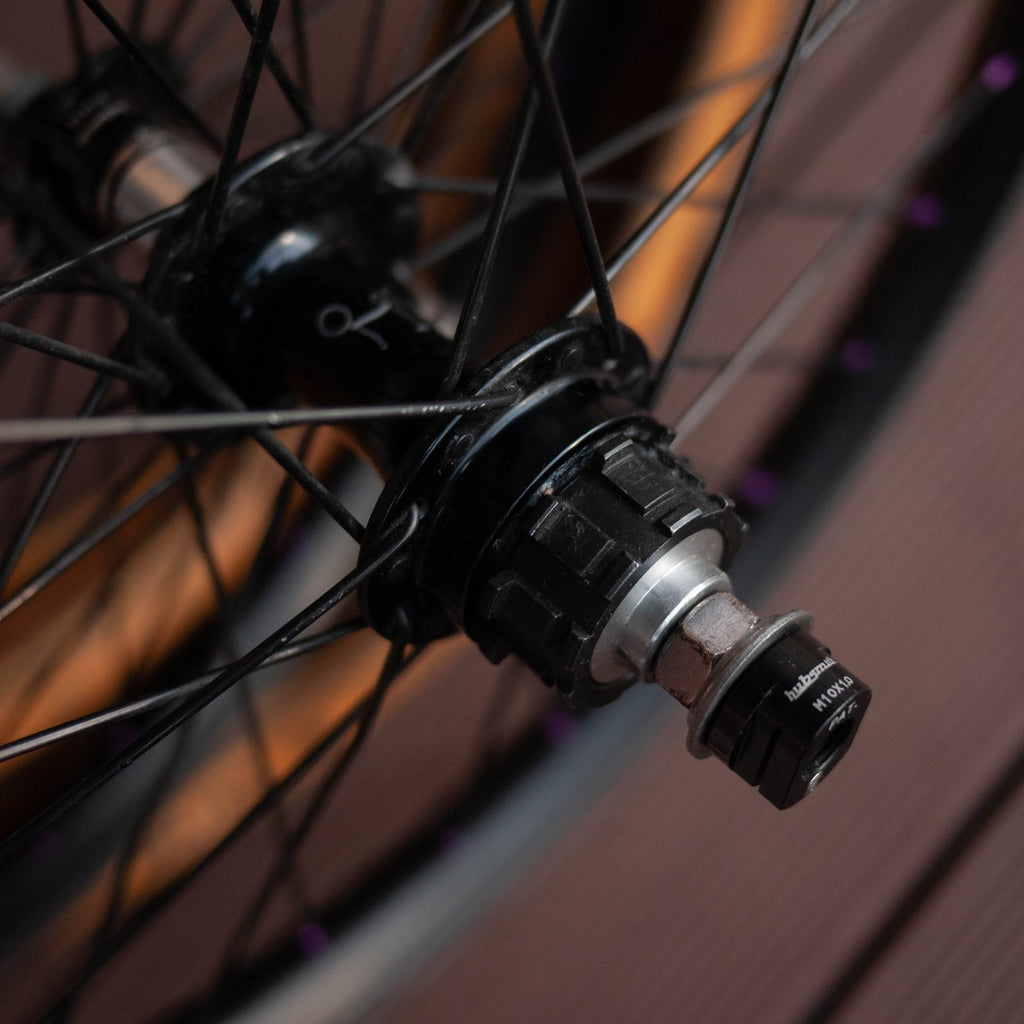 Brompton 1/2 speed Black Edition Superlight Wheelset Schwalbe One Tan Wall