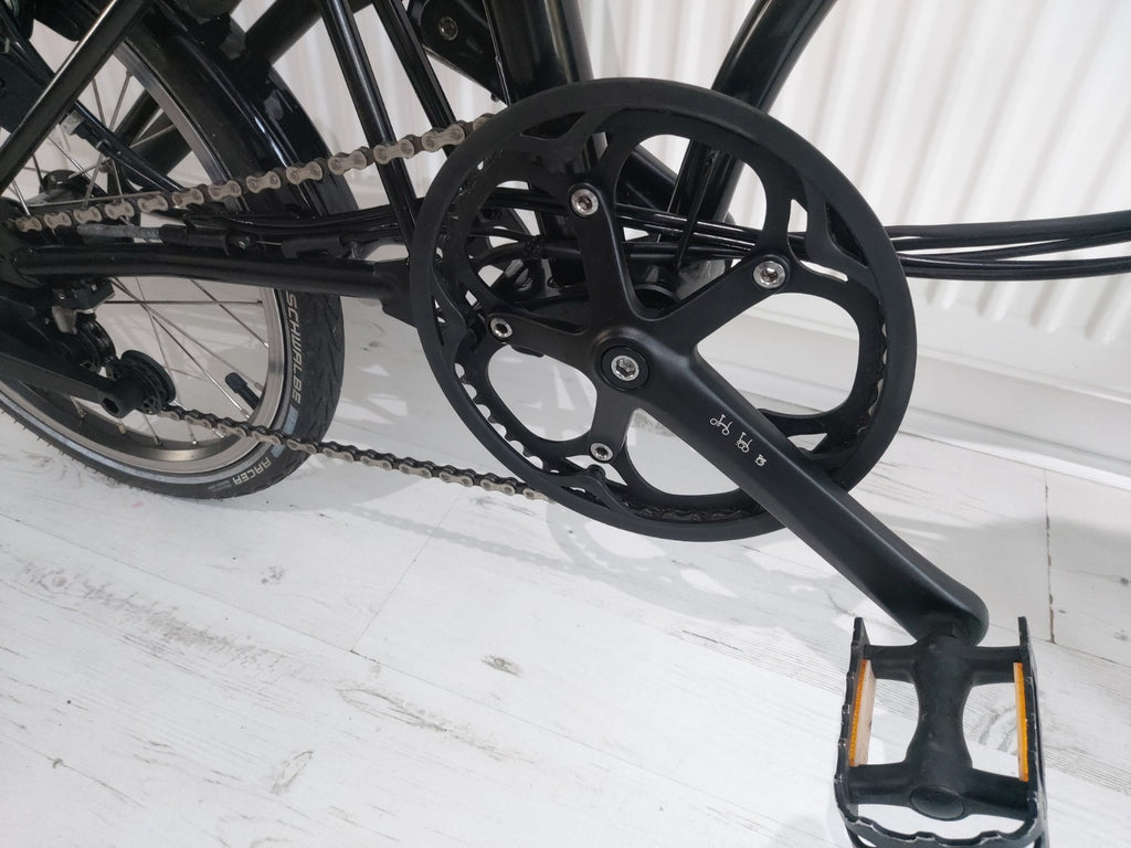 Brompton M6R Electric Foldable Bike Black