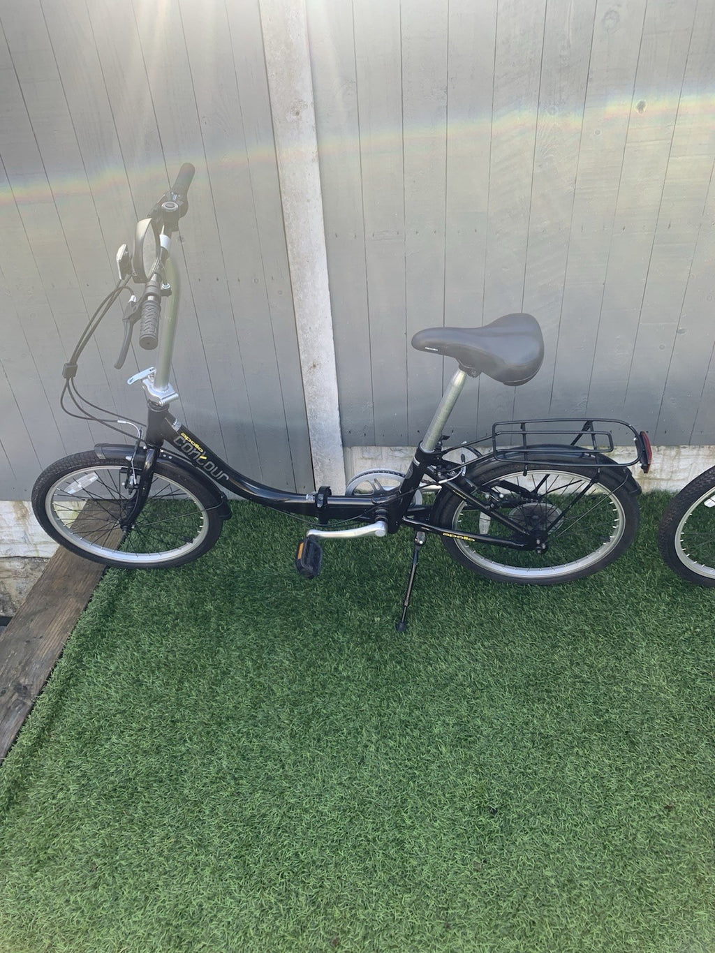Apollo Contour Unisex Folding Bike 7 Speed, Black, 20" Wheels,
