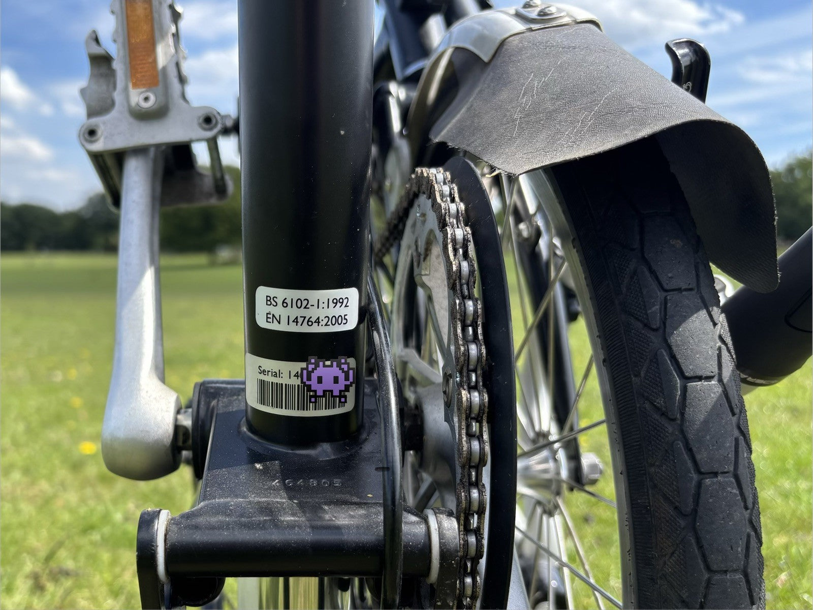 Brompton M1L Single Speed 2014 Folding Bike Lightweight