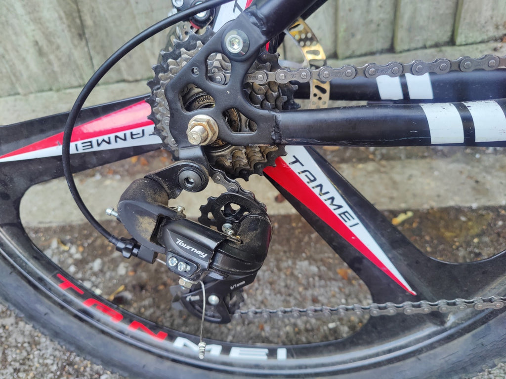 Trioblade 650B Folding MTB 21 Speed Full Suspension Disc Brakes - Needs Repair
