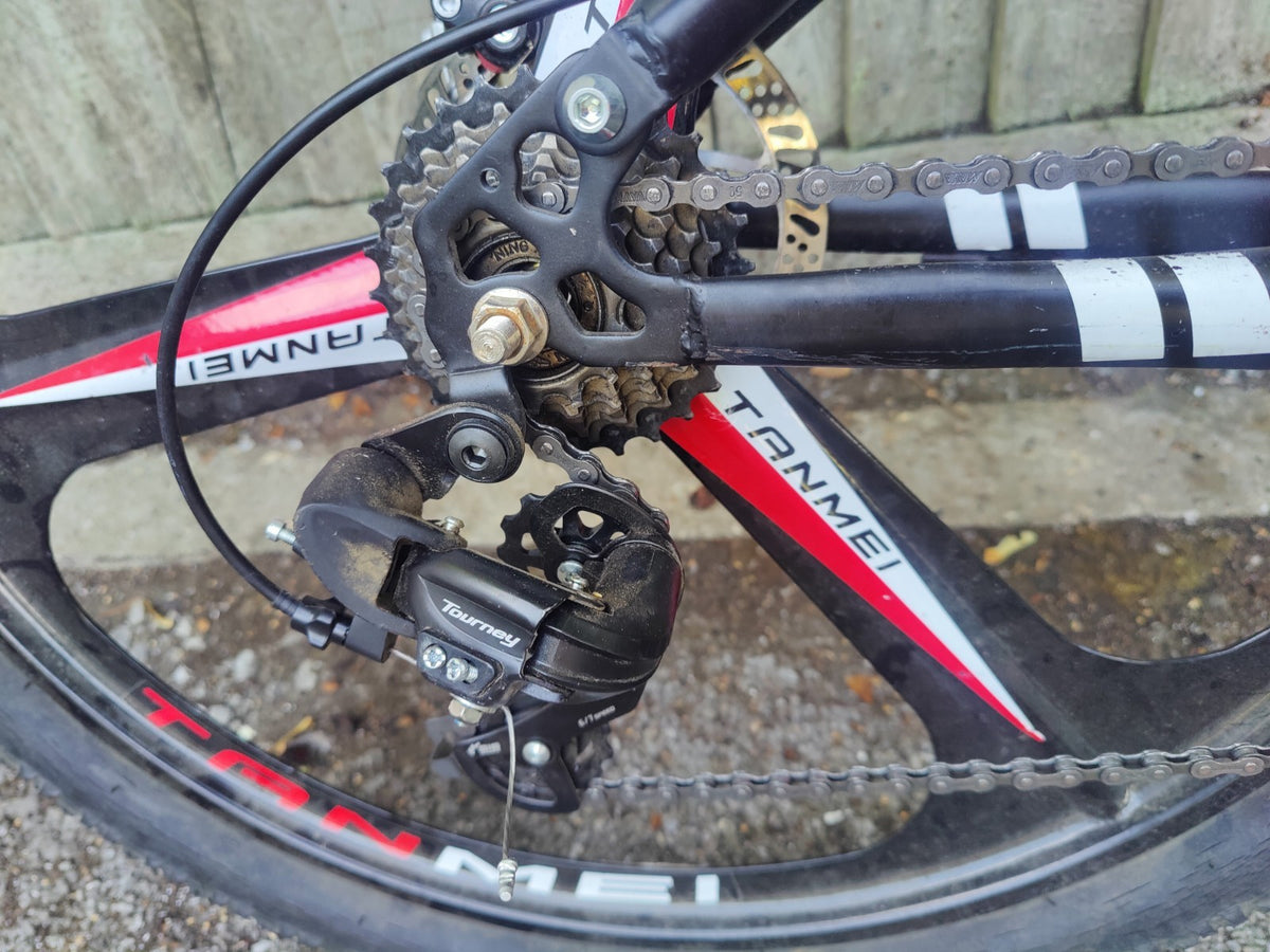 Trioblade 650B Folding MTB 21 Speed Full Suspension Disc Brakes - Needs Repair