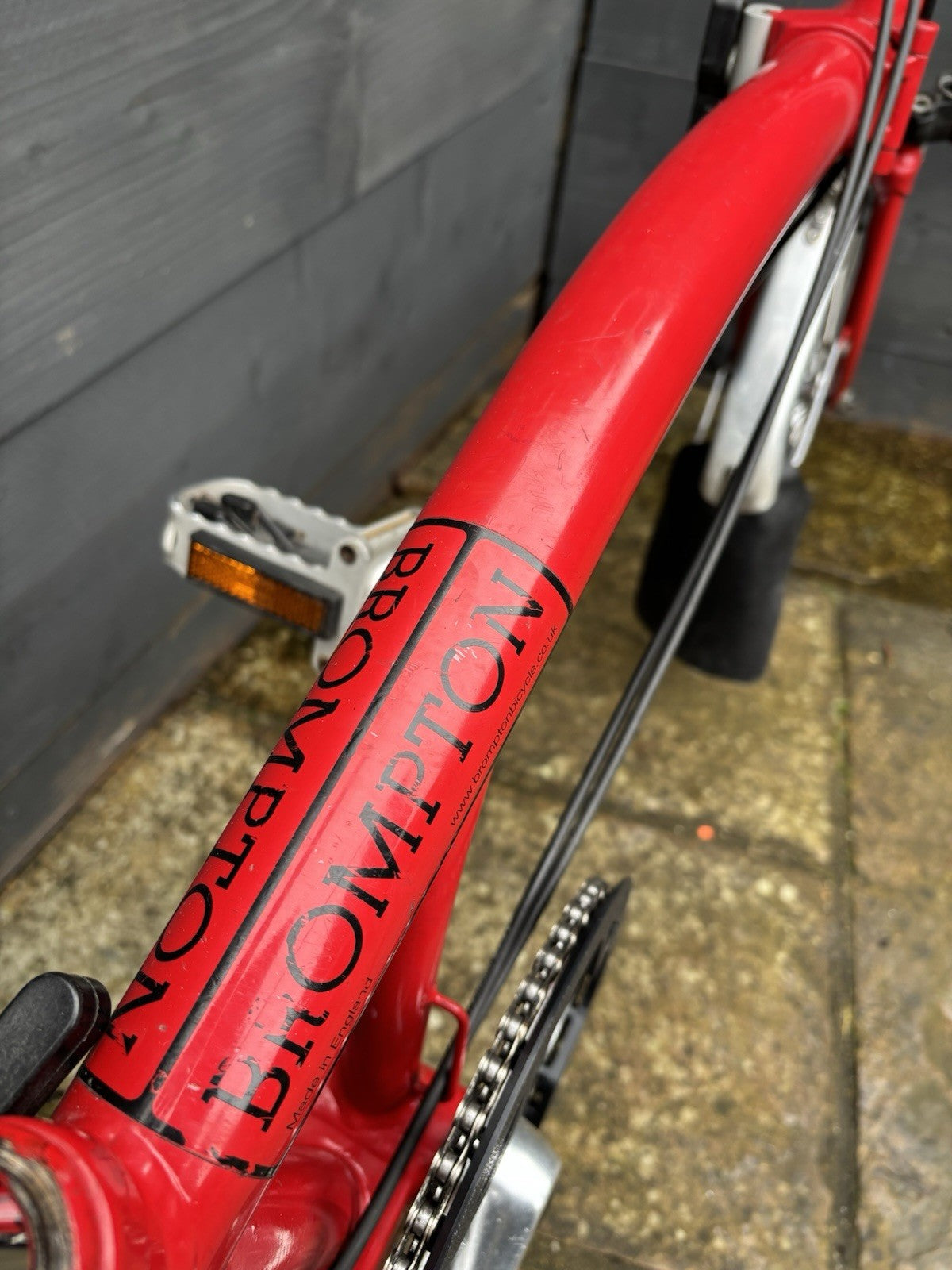 Brompton M3L - C Line equivalent Folding bicycle in Red - Part Exchange to Clear