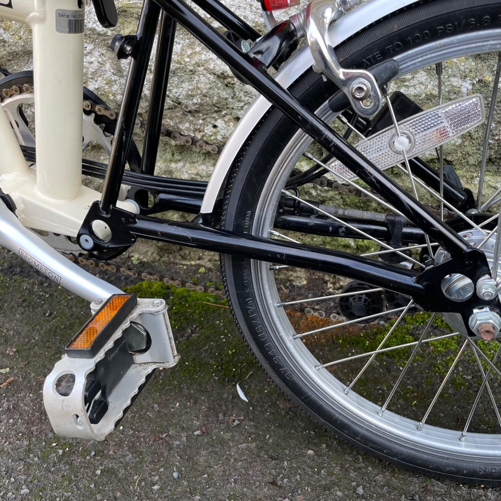 Brompton M6L Folding Bike 6 Speed - 2003 Very Light Use