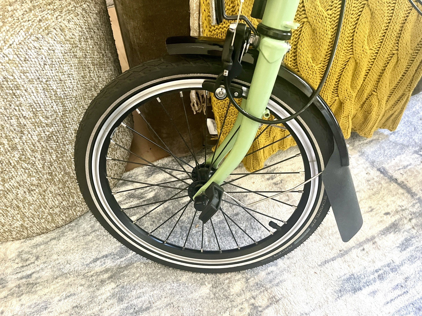 Brompton C Line Urban Folding Bike Matcha Green