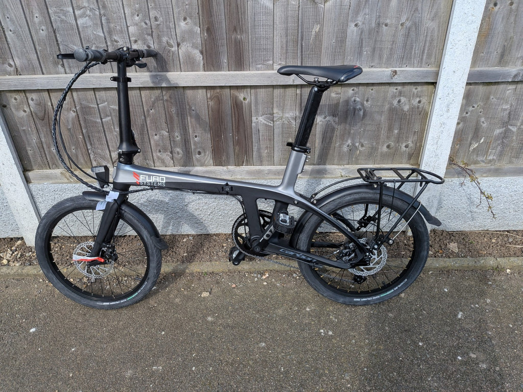 Carbon Fibre Frame folding bike,9 Speed, Hydraulic Brakes, BRAND NEW,L@@k