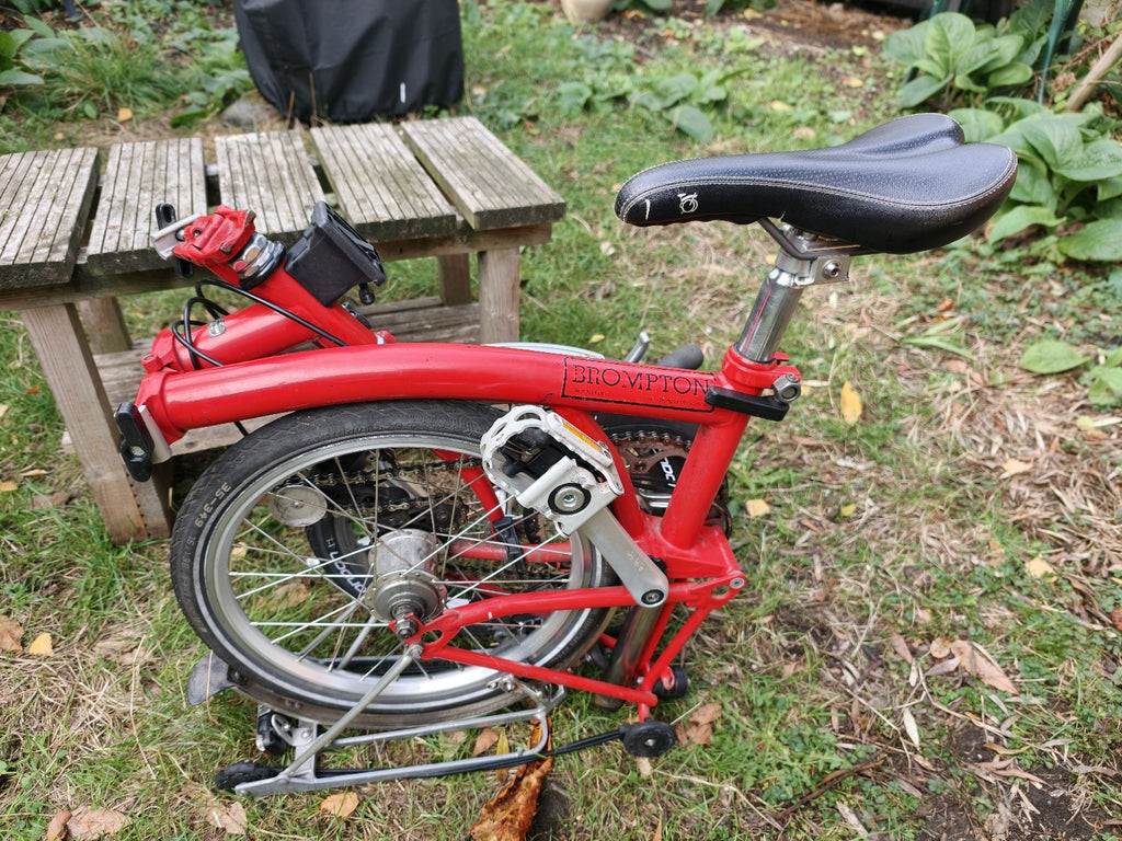 Brompton Bike Black Folding M3L 3 Speed