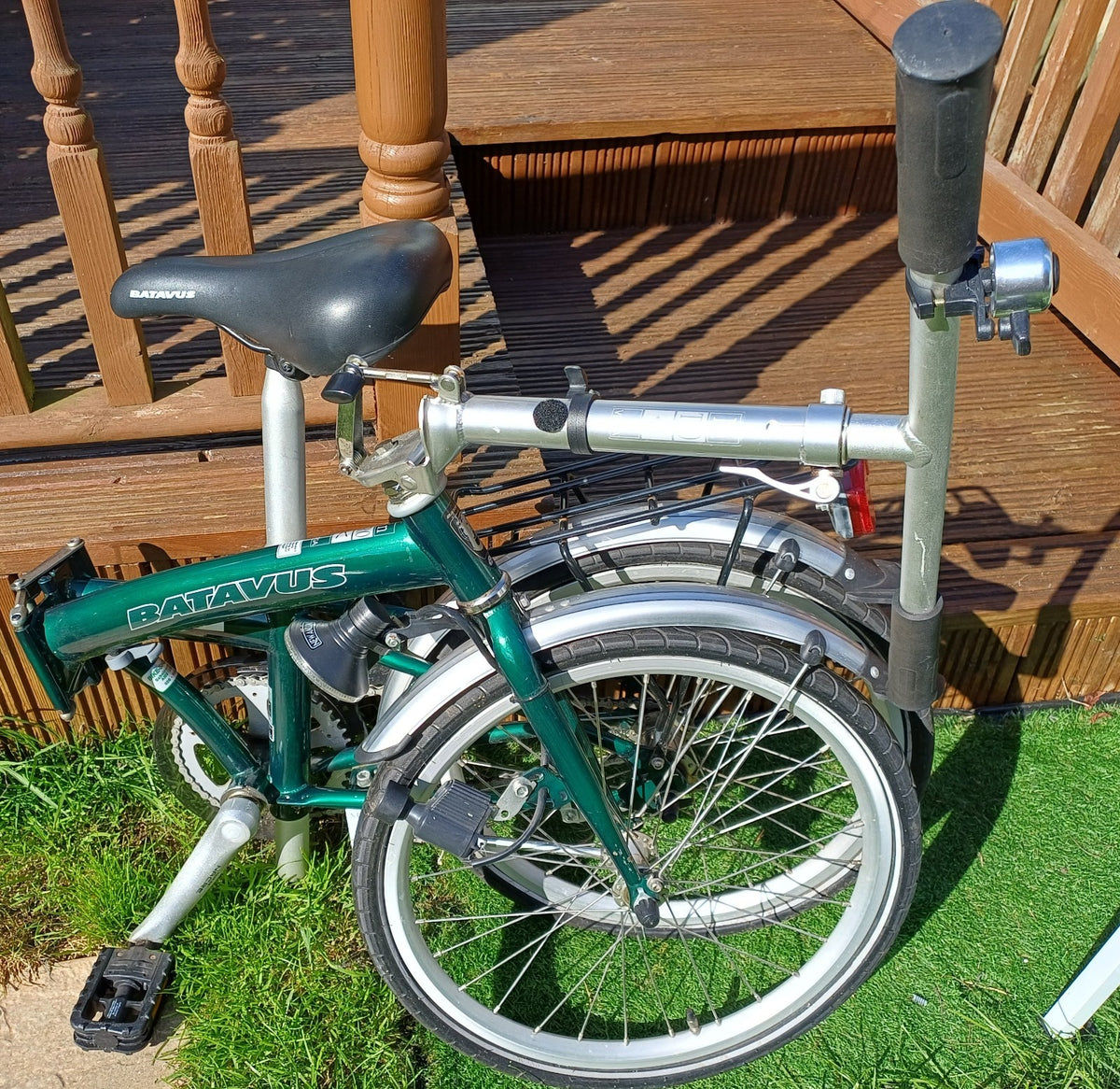 RARE IN UK  DUTCH BATAVUS VICE VERSA FOLDING BIKE  /  CAMPERVAN, COMMUTER CYCLE