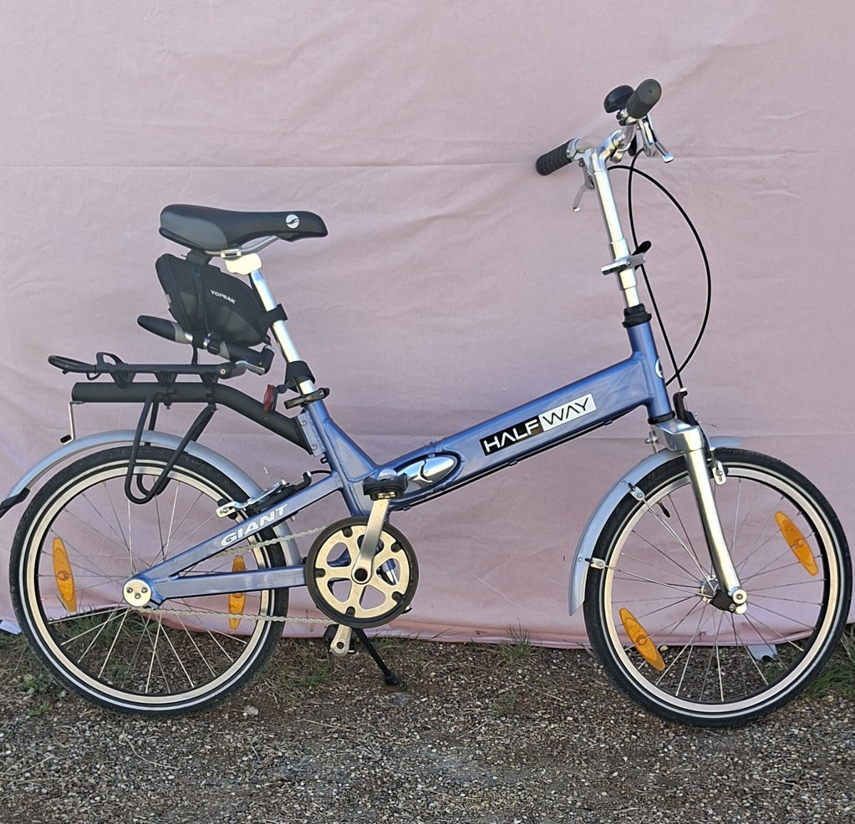 Giant "Halfway" 20in Folding Aluminium Bike,  1-Speed Mint Condition 2 Available