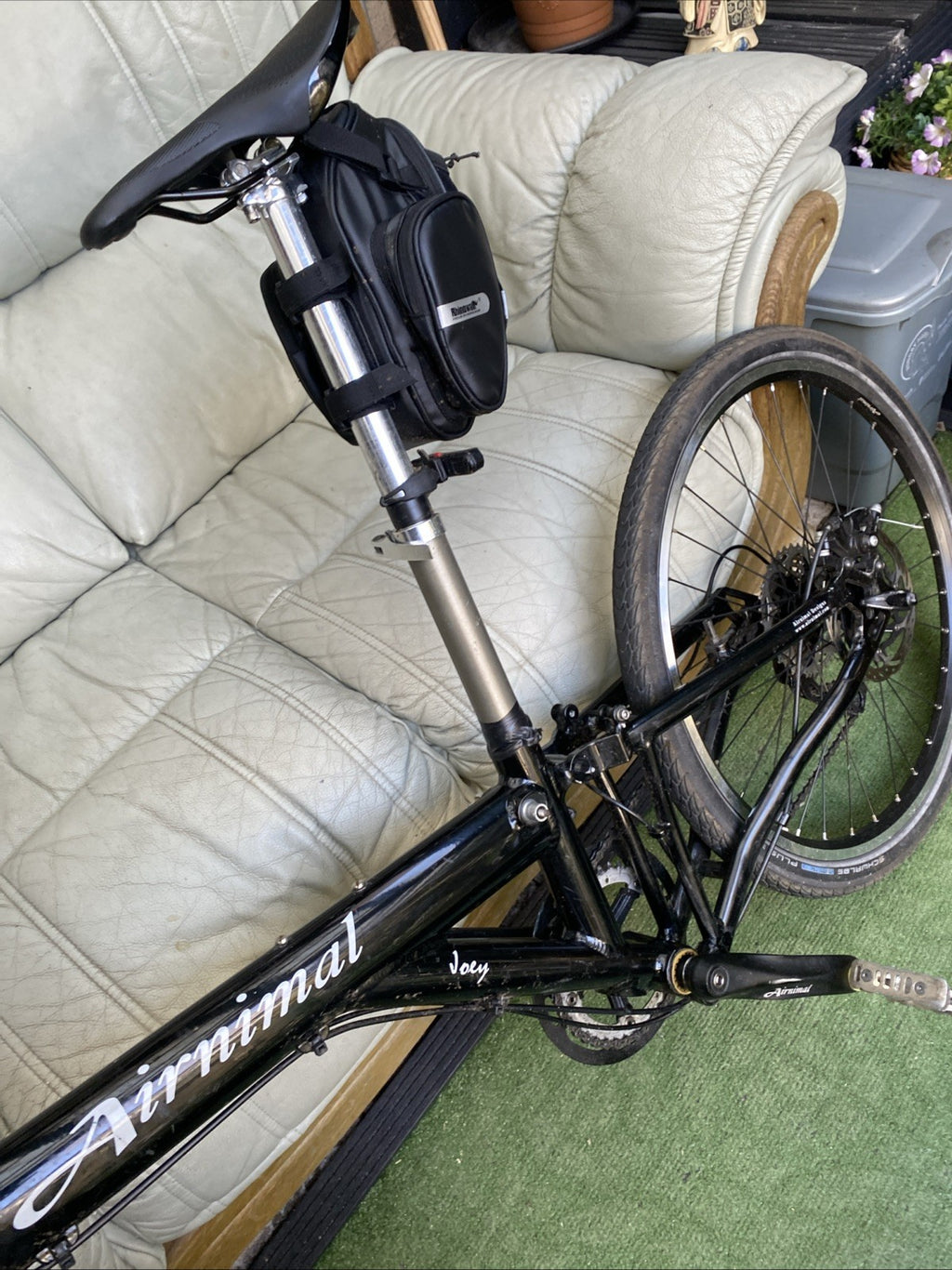 Airnimal Joey 10 Speed Folding Bike, Brand-New Wheels ￼