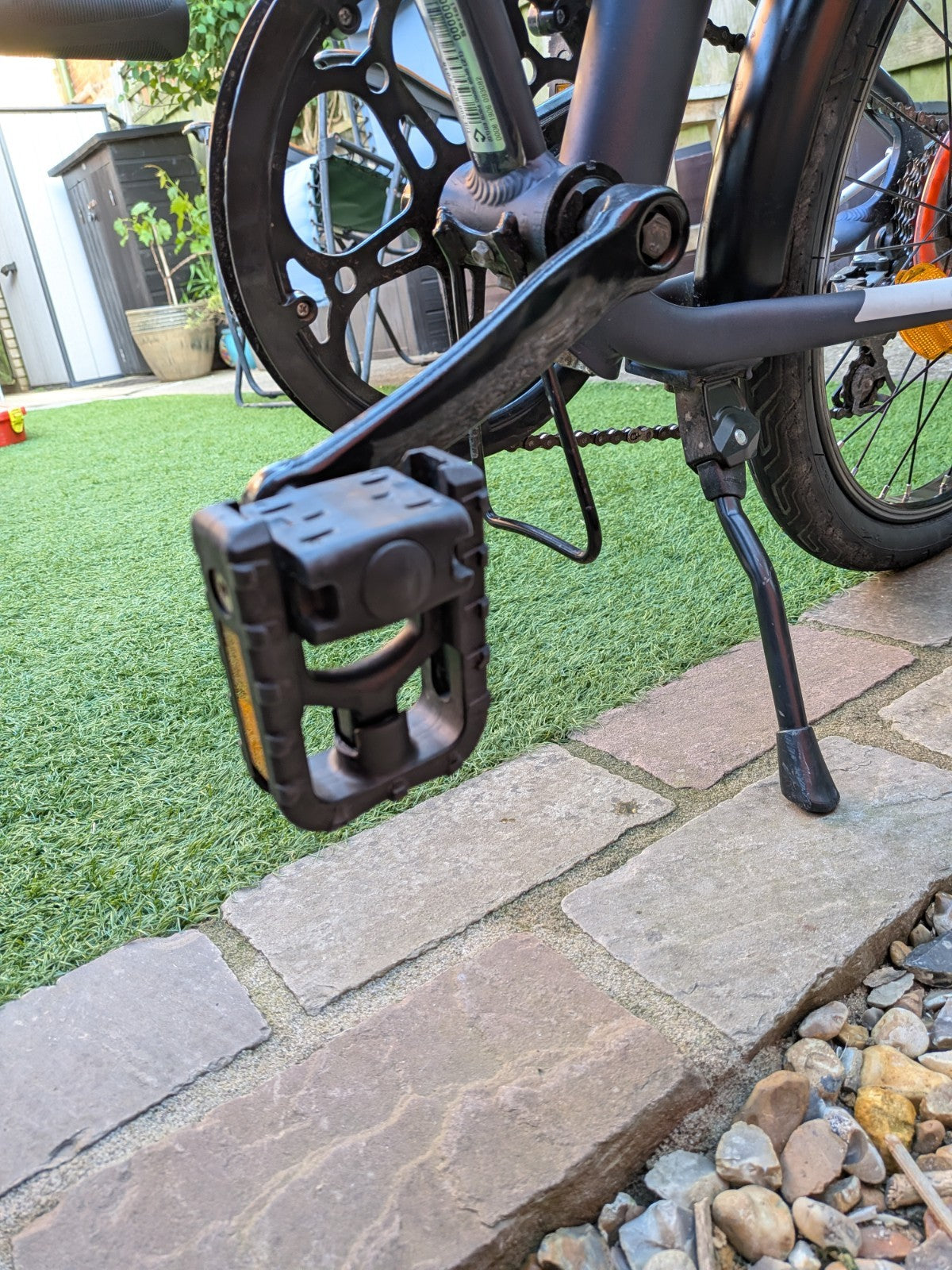 BTWIN Tilt 500 Folding Bike 20-inch Blue Great Condition