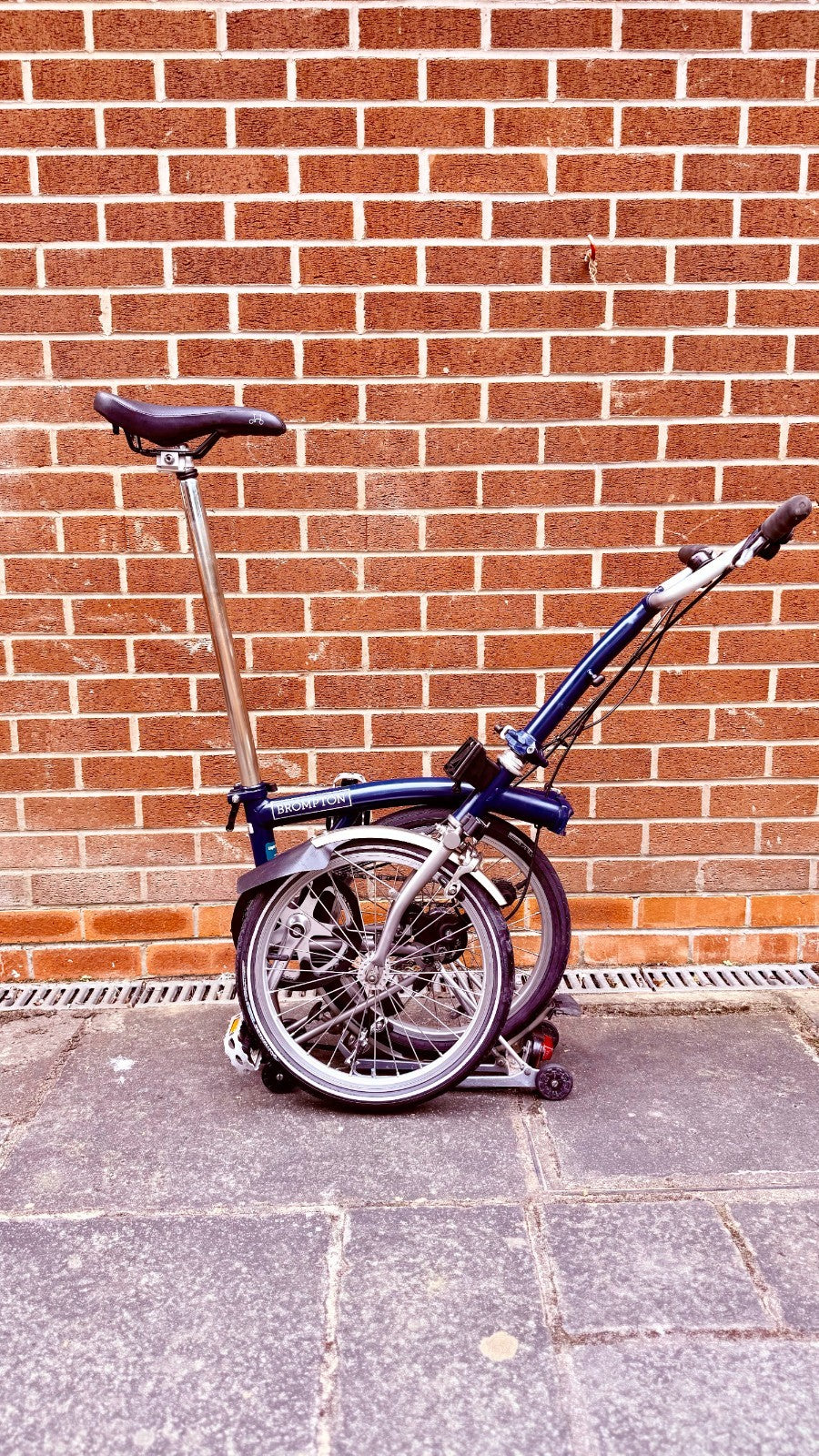Brompton M6L-X Titanium C Line 6 Speed Very Good Used Condition FREE POSTAGE