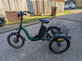Jorvik Elite Jet E-20 Folding Trike, 32 MILES, BRAND NEW ORIGINAL BATTERY, L@@K