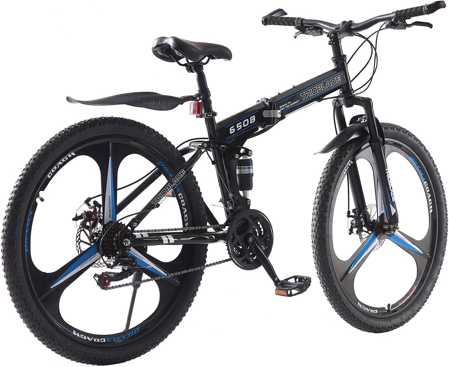 TRIOBLADE 27.5 INCH FOLDABLE MOUNTAIN BICYCLE FOR ADULTS