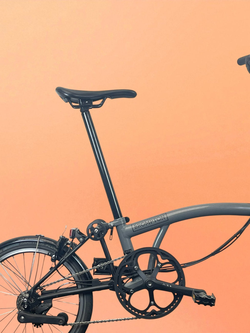 Brompton P Line Urban ElectricBike - Storm Grey