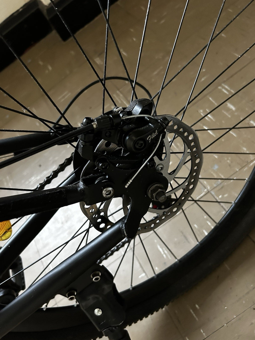 Hardly used full suspension 27-inch Folding Mountain bike
