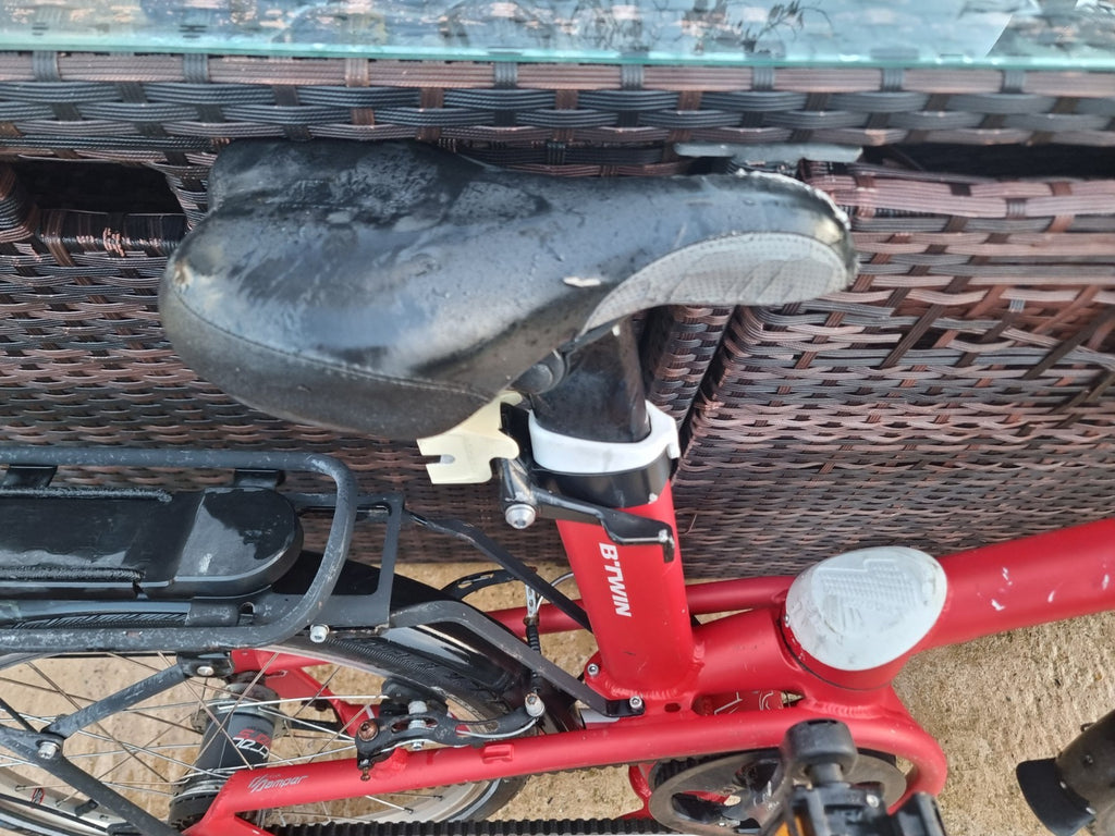 Btwin Tilt Aluminium Folding Bike Ideal Motorhome Car Commuting