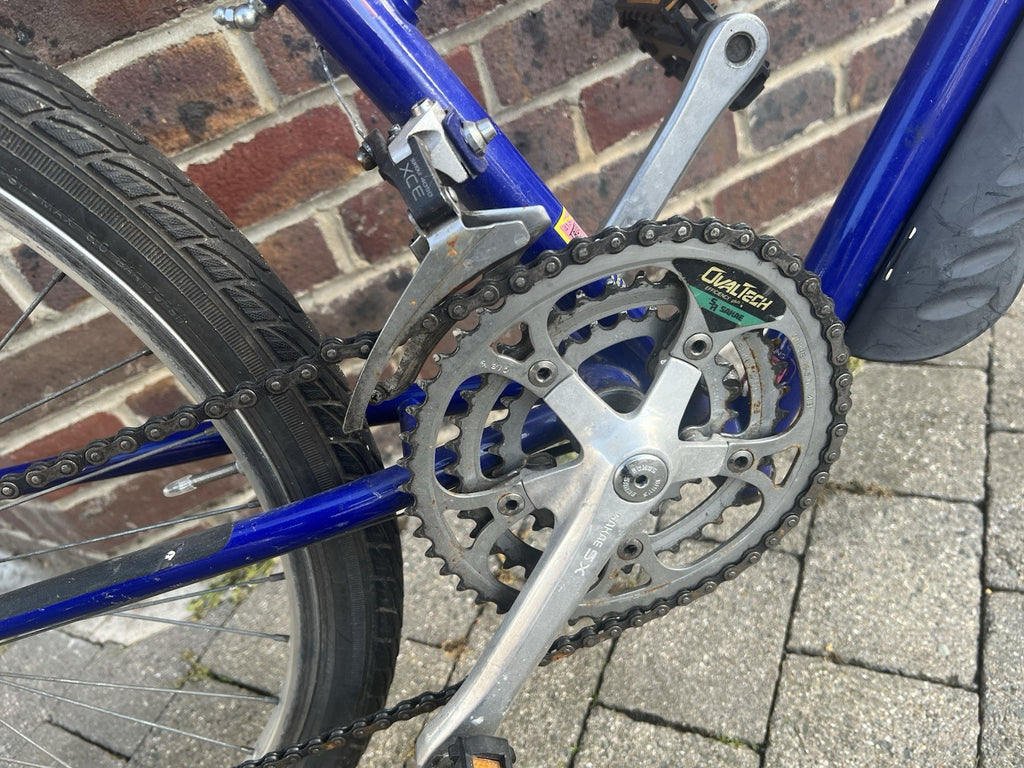 Montague Bi-Frame Folding Mountain Bike in very good condition- badged Rudge