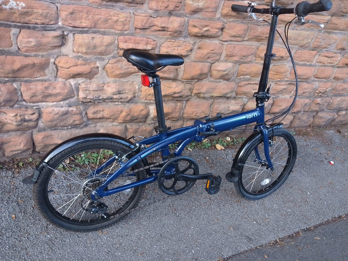 Tern Link B7 Folding Bike 20-inch - Blue VCG