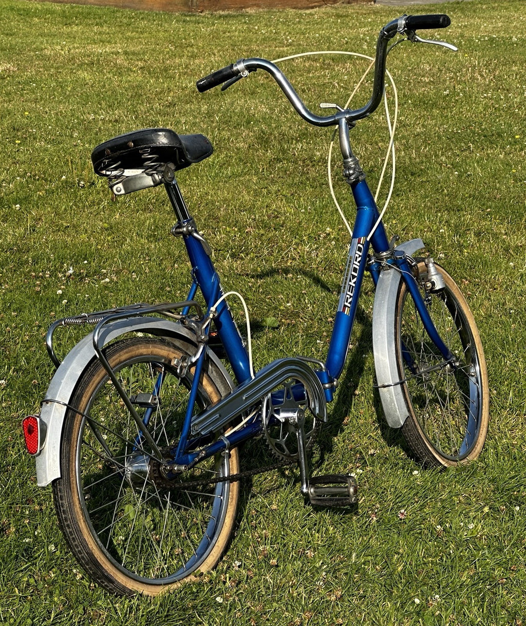 Vintage 1975 Rekord Superlux De Luxe Folding Bicycle.