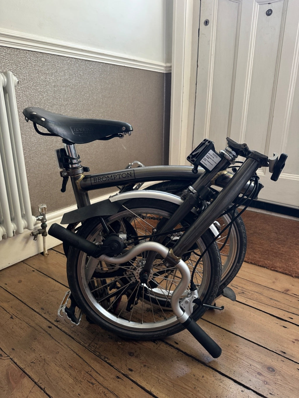 Brompton M3L raw lacquer