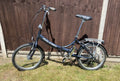 Raleigh Evo 2S 20in Folding Bike 7 Speed Blue Rear Rack Mudguards Reflectors