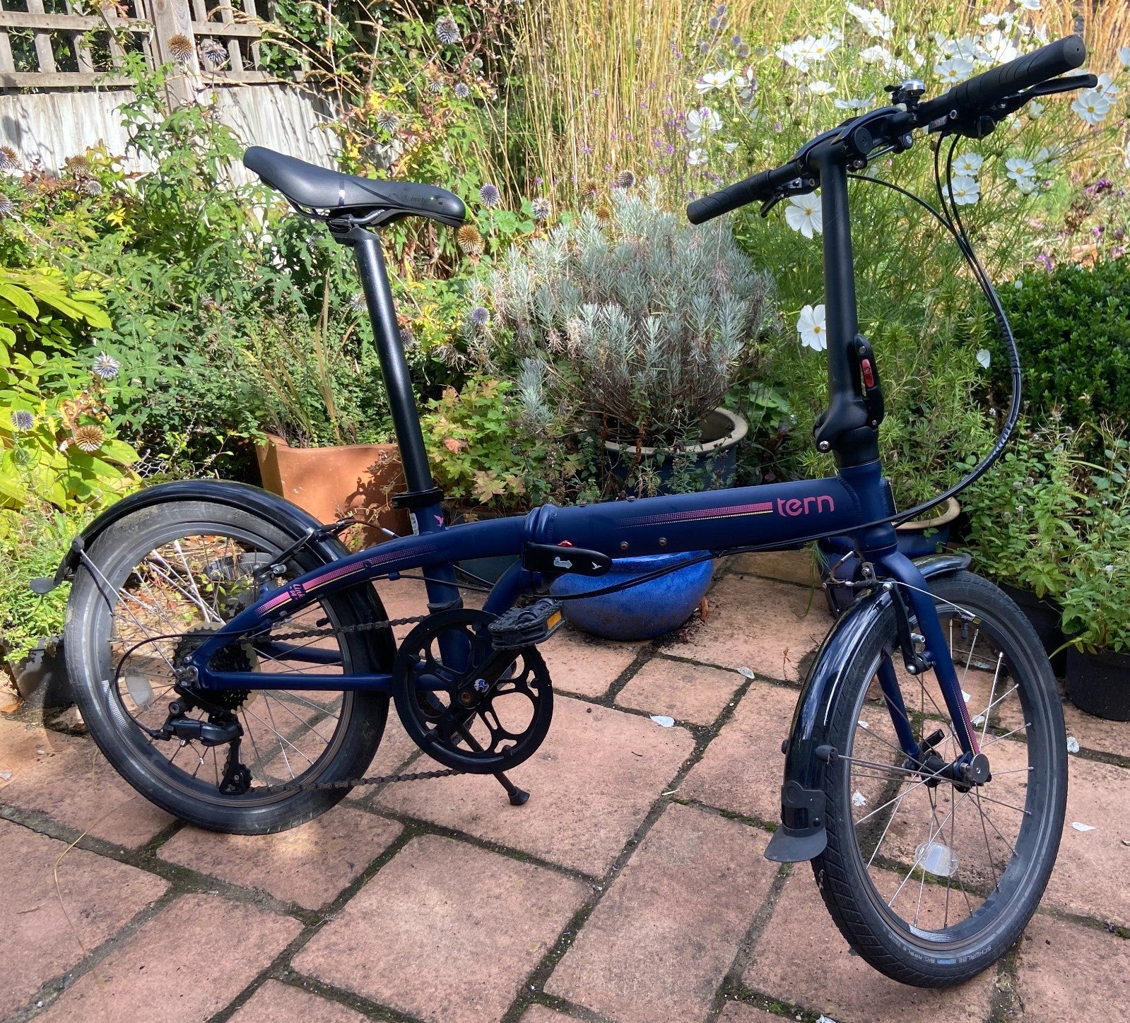 Tern Link D8 folding bike, 8 speed, great condition, RRP £900