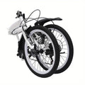 20" Folding Bike Adults Bicycle Lightweight Alloy Bicycle Folding City Bike UK