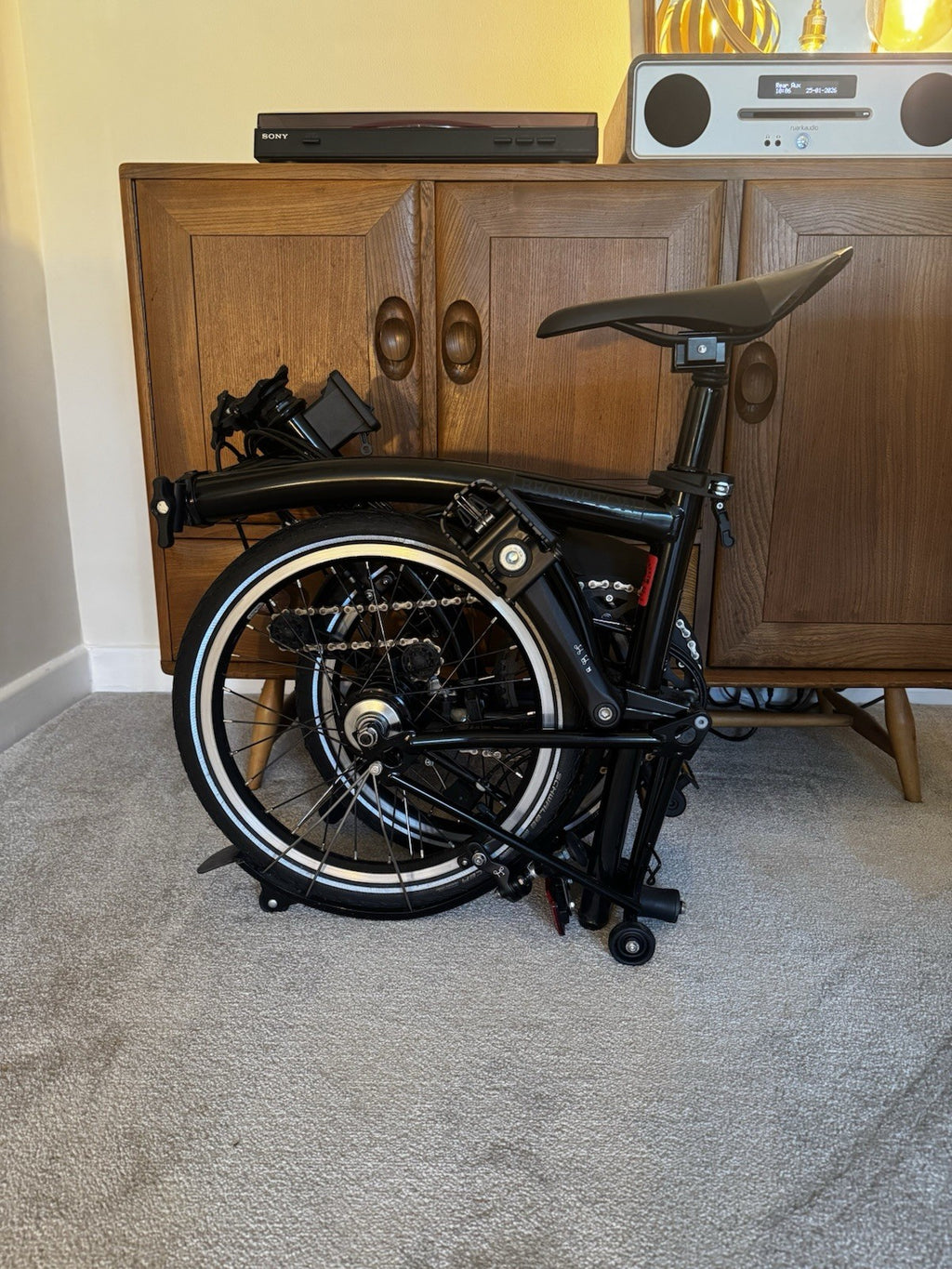 Brompton Bike C Line (Explore) Black 2022 6 speed M Handlebar