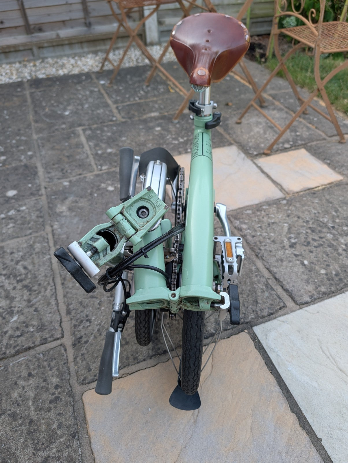 Sage Green 6 Speed Brompton, S6L (2013)