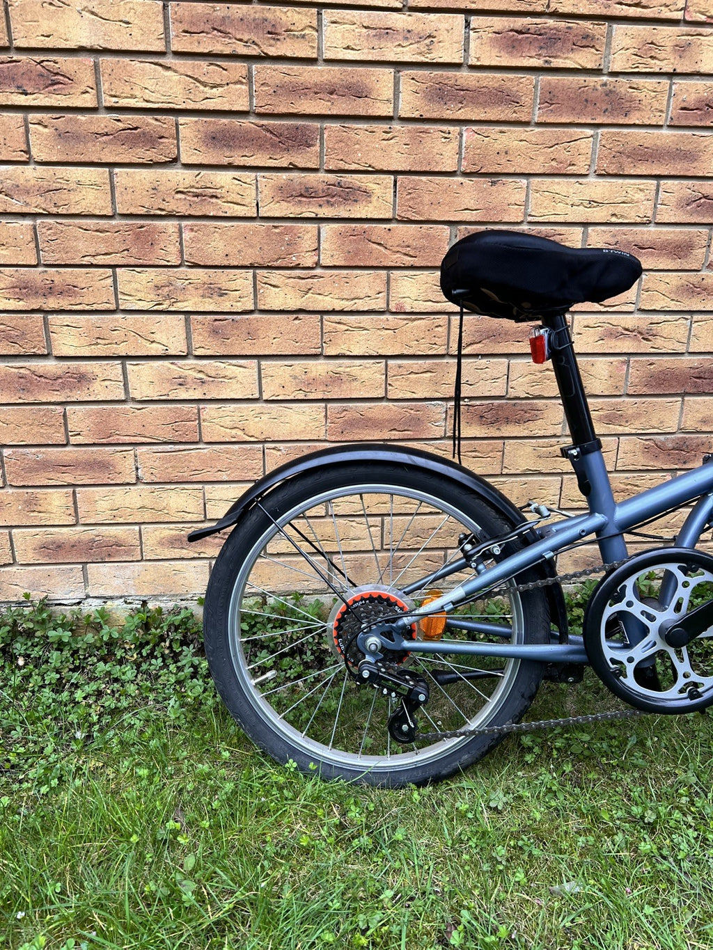 BTWIN Fold 500 Folding Bike 20-inch Blue Great Condition