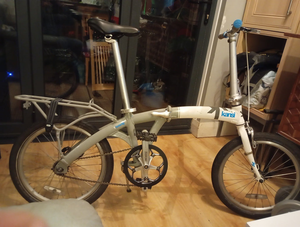 Kansi 1twenty Aluminium Lightweight Folding Commuter Bike