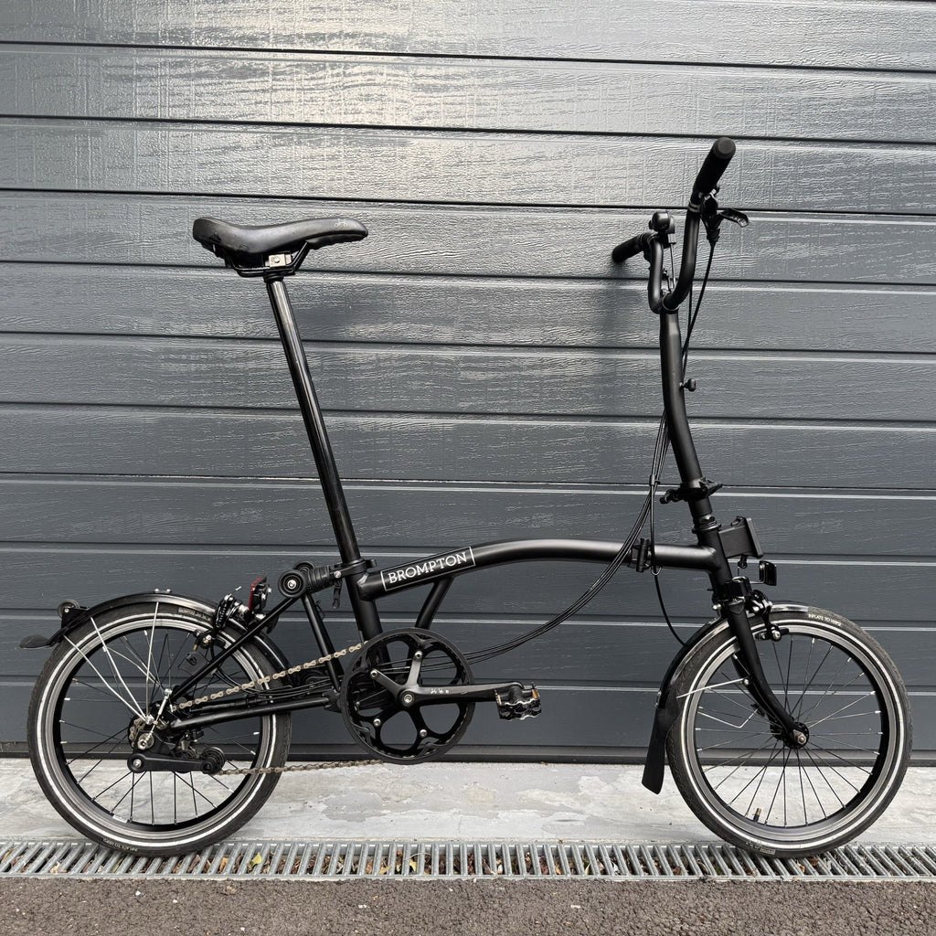 Brompton H6L 6 speed Black Edition with Extended Seatpost FAST FREE DELIVERY