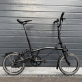 Brompton H6L 6 speed Black Edition with Extended Seatpost FAST FREE DELIVERY