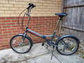 Holborn Challenge 20-inch Unisex Folding Bike with Bent Derailleur