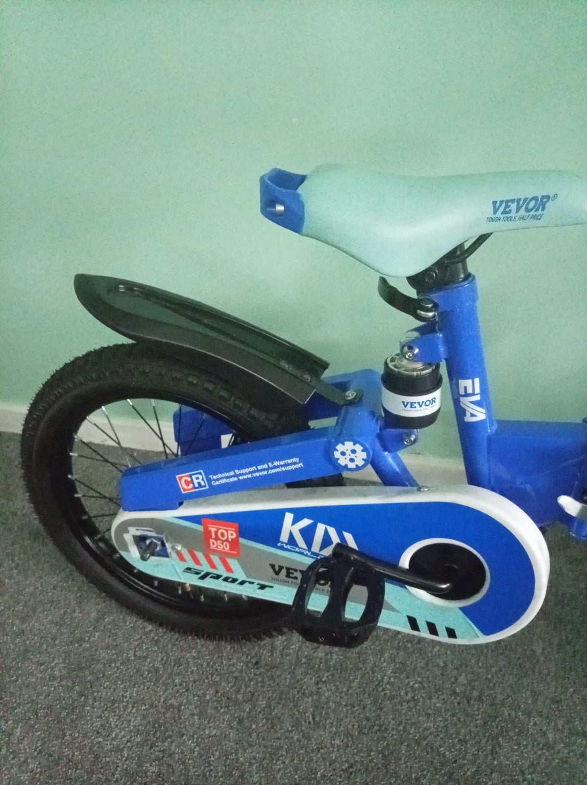 Unisex Kids Folding Bike