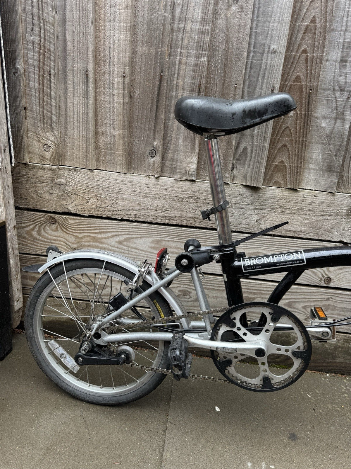Brompton C Line ￼ 3 Speed STURMEY Archer  Black Fold Up Fully Serviced