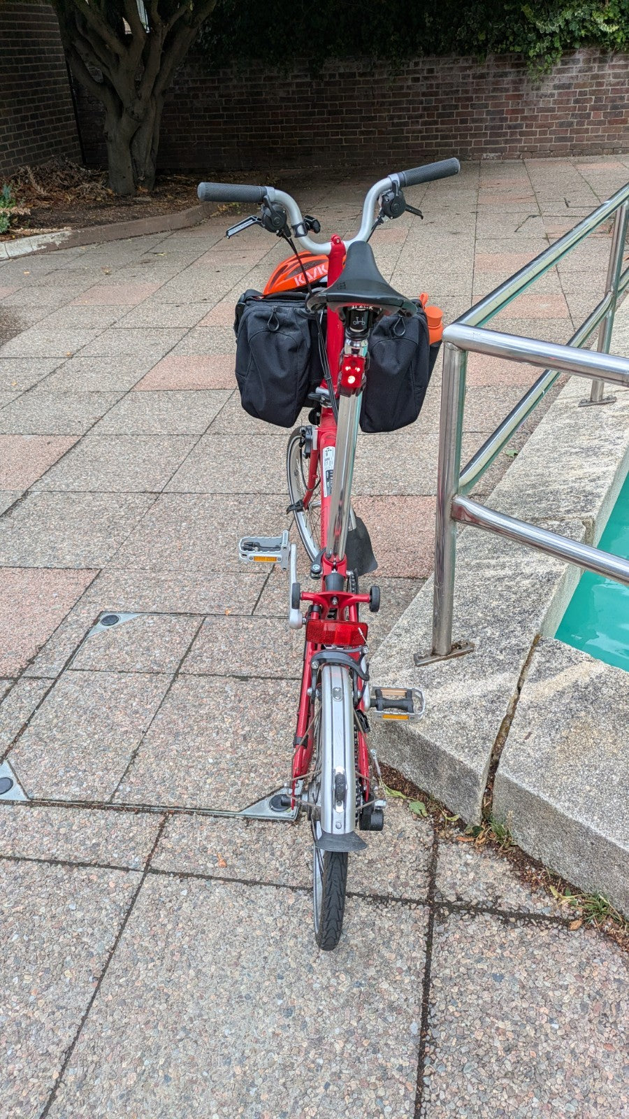 Brompton M6L Red House Silver Edition 2022 Foldable Bike RRP £1415