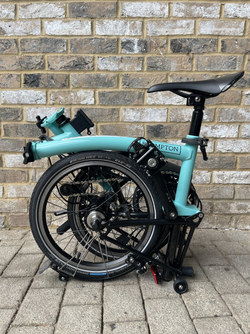 Brompton Turkish Green (Black Edition) Superlight Titanium RARE S6L-X WORLD POST