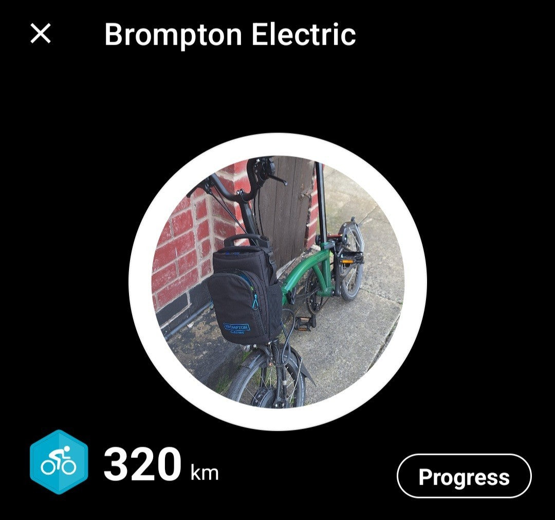 Brompton Electric C Line 6-Speed Racing Green