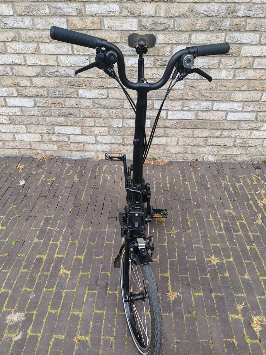 Brompton C Line 12 Speed Black Edition Folding Bike - Good Condition