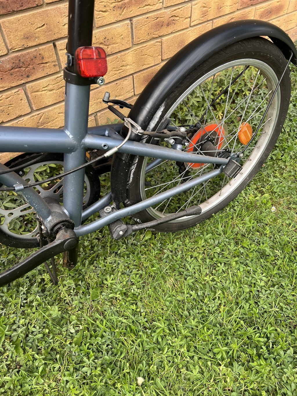 BTWIN Folding Bike 120 Blue/Grey RRP £280 Happy to Ship