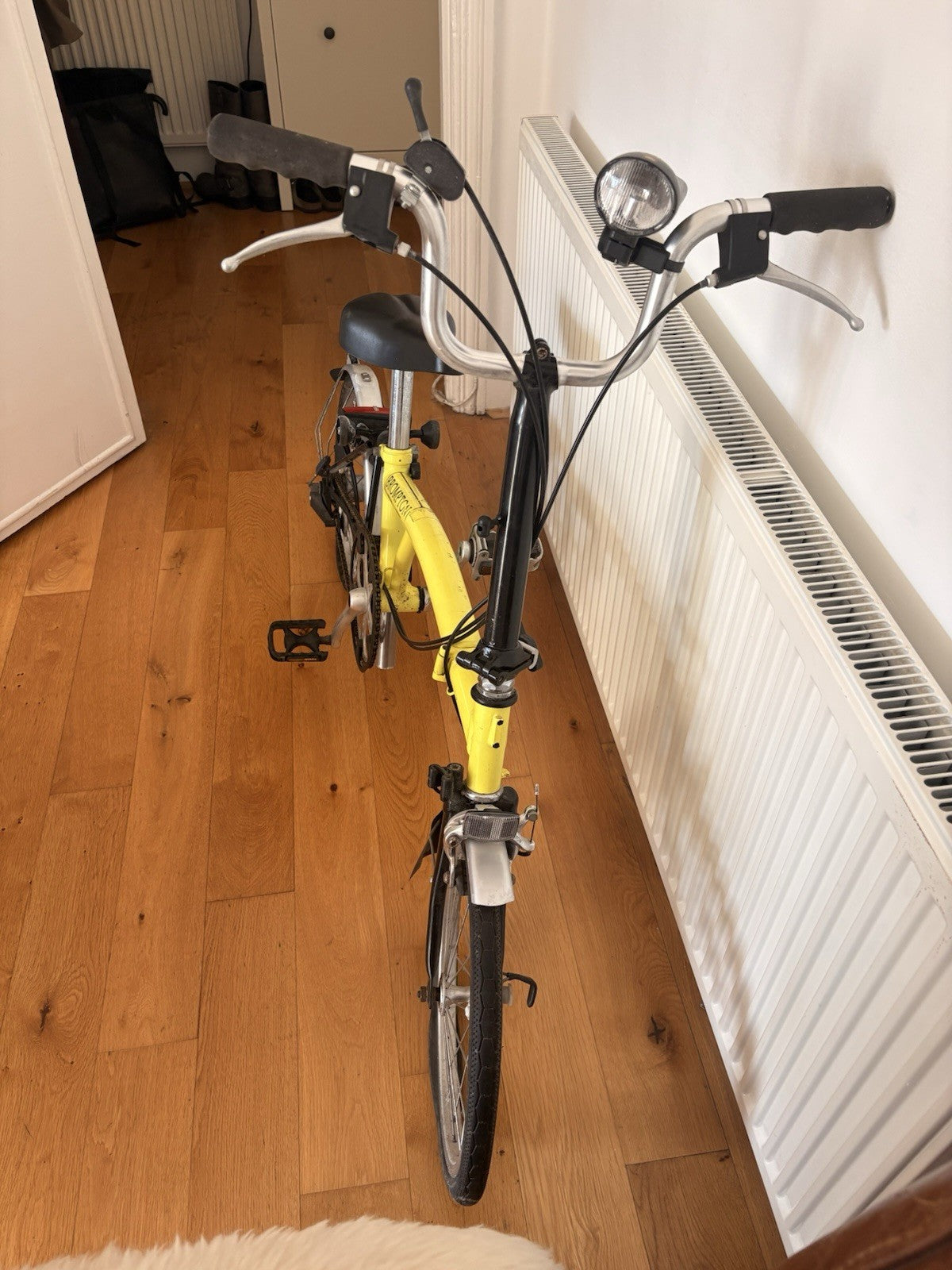 Brompton M3L Folding Bike 2002 Yellow